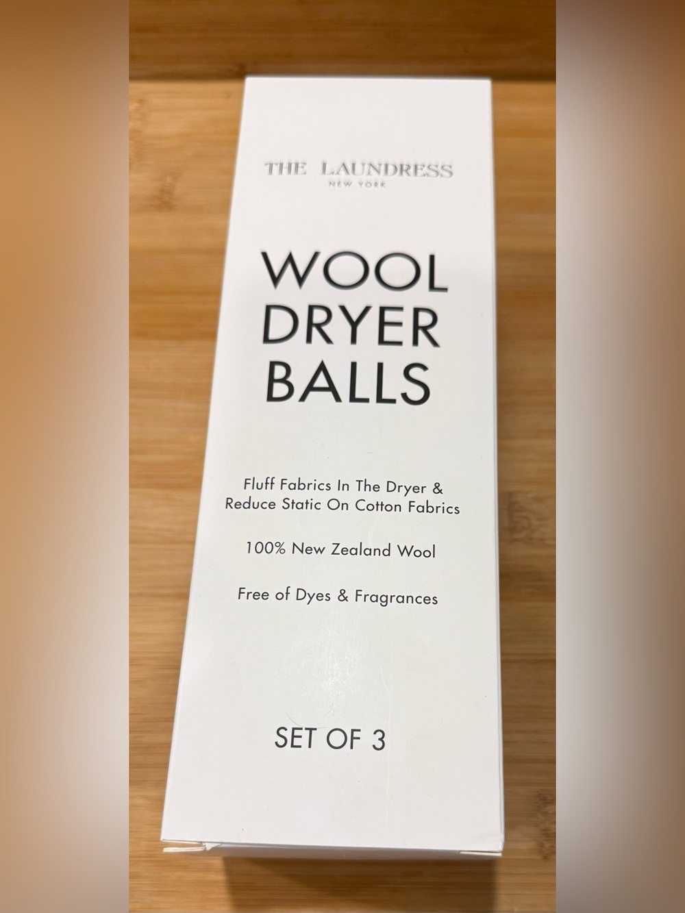 The Laundress Wool Dryer Balls - White